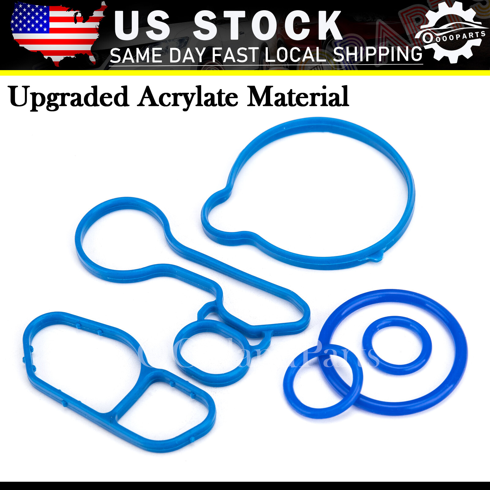 Engine Oil Cooler Filter Gasket ONLY For Chevrolet Cruze Sonic Trax 1.4L Turbo