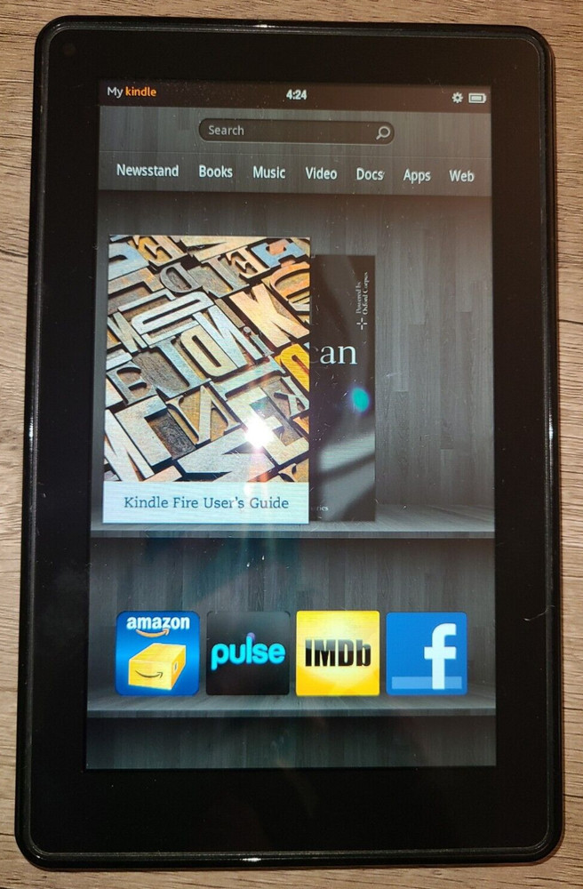 Amazon Kindle Fire tablet 1st gen - TESTED! Ready to be registered (D01400)