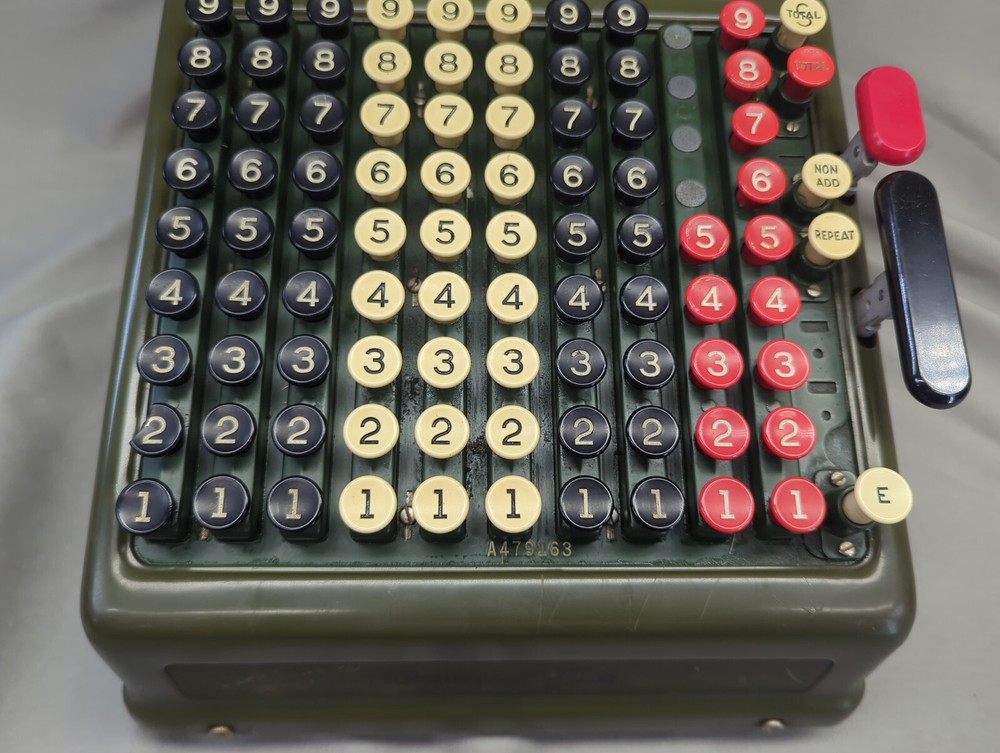 *Rare* Electric Antique Burroughs Portable Adding Machine