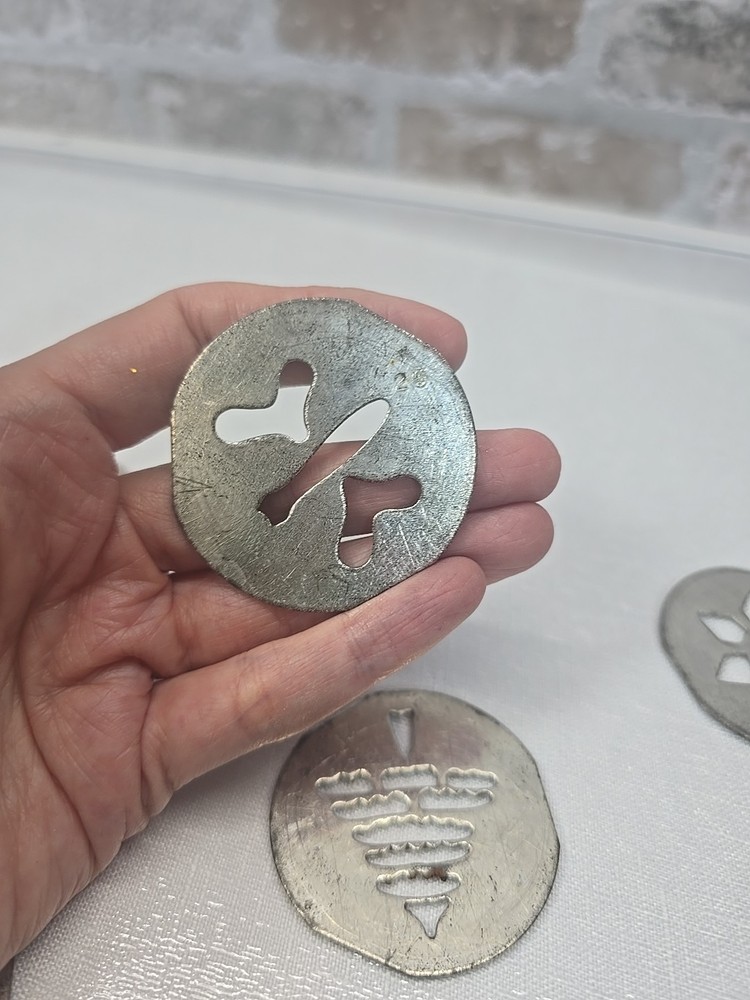 *VINTAGE* 11 Mirro Cookie Press Spare Replacement Discs **READ***