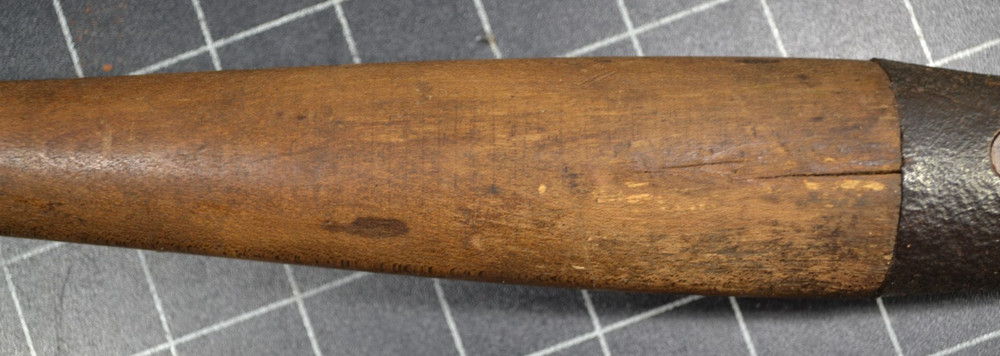 BARK SPUD - BLACKSMITH MADE - ALL ORIGINAL