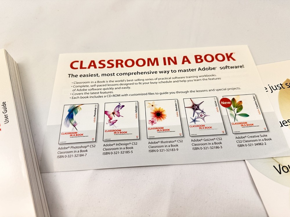 Adobe Illustrator CS 2-CD Set w/ Serial – Educational Version + Tutorial