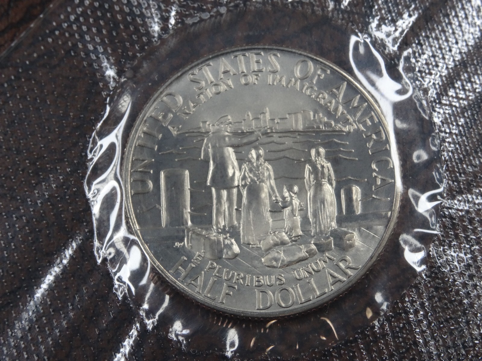 1986-D Statue of Liberty BU Unc Half Dollar US Mint Coin 50C OGP Box & COA