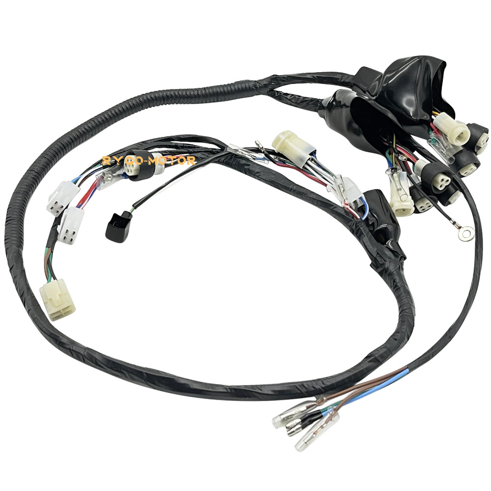 Complete Wire Wiring Harness For Yamaha ATV Warrior 350 YFM350X YFM 350 1987