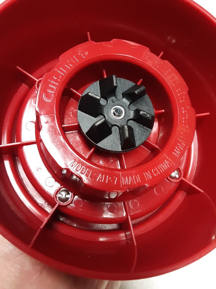 Cuisinart Model AFP-7 Food Processor Red Base Replacement Part/Gearbox w/Stem