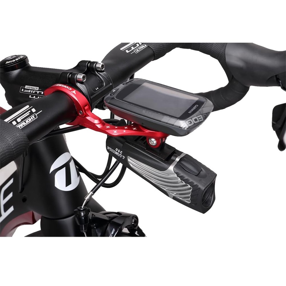 Panmout 3PACK Bike Light Adapter Mount Compatible with Medium, Black