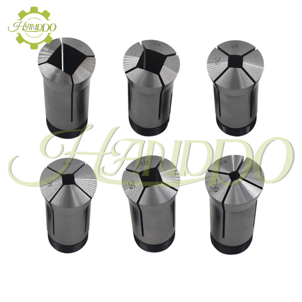 New 5C Hex /Square/ Round Collet 5C Emergency Collet and 5C Collet Stop