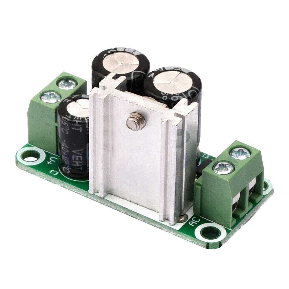10PCS Single Regulated Power Supply Module AC to DC 12V Rectifier Filter Board