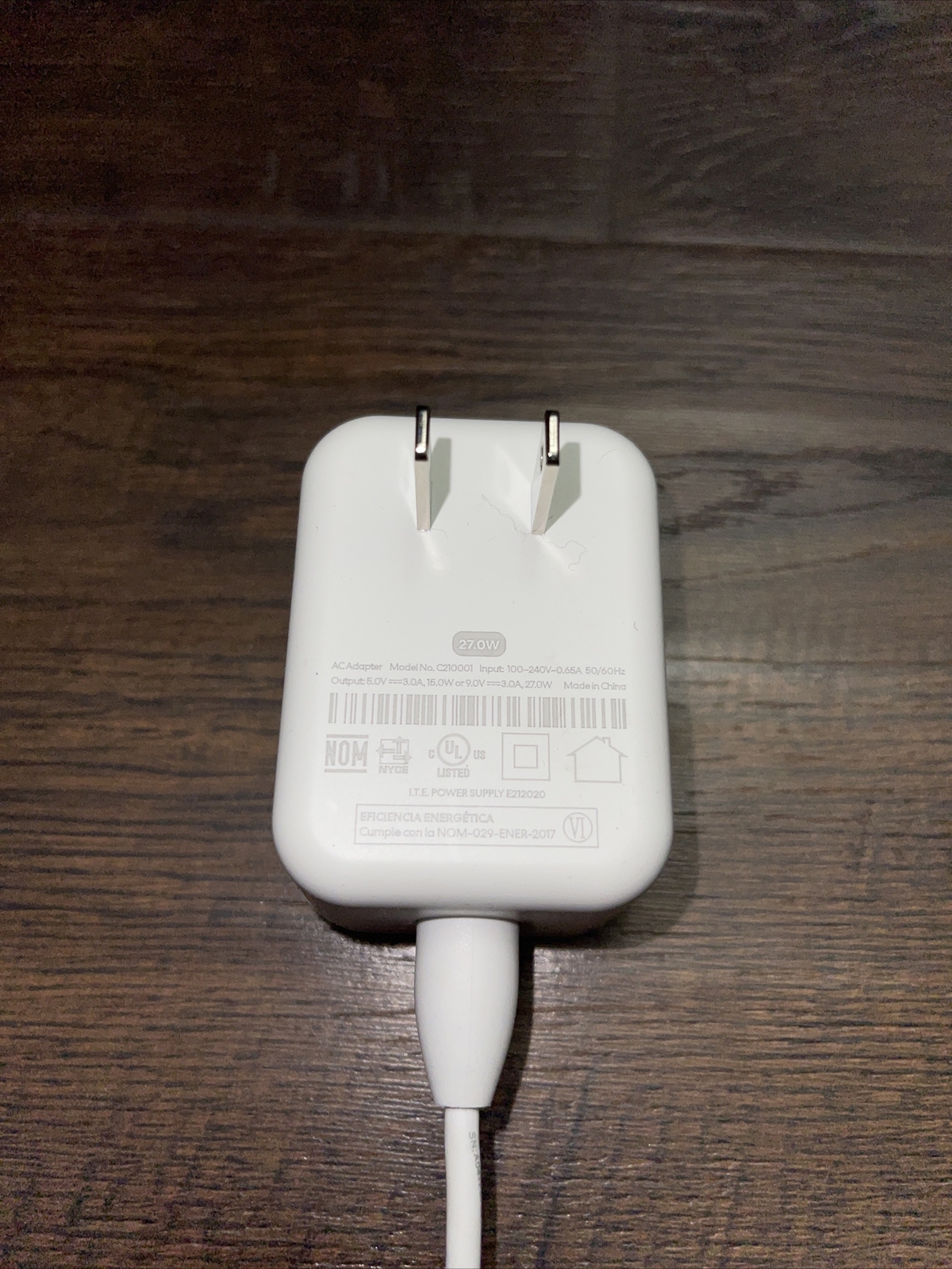 NEW OEM Eero C210001 USB-C WiFi Router Power Supply 27W for Eero 6, Pro, 6E ⭐