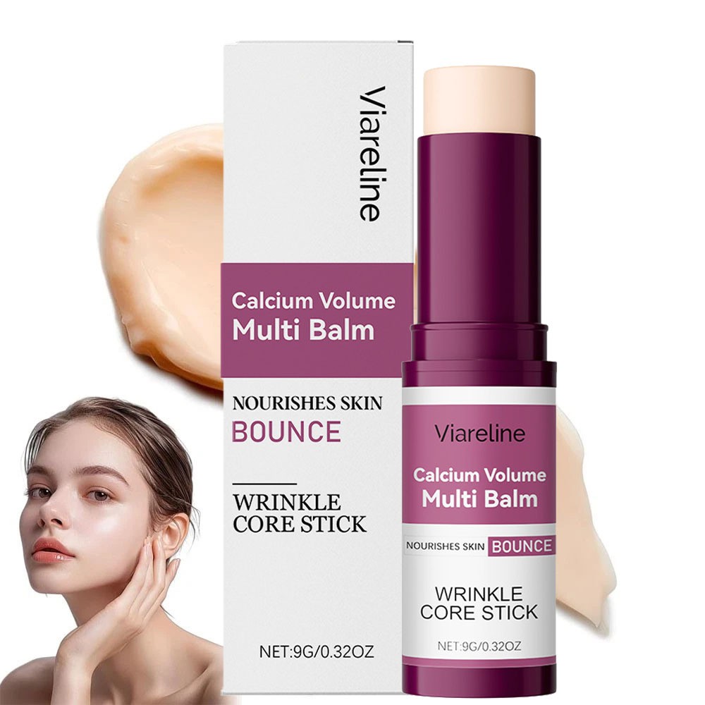 2Pack Calcium Volume Multi Balm, Wrinkle Core Stick, Anti-aging, Hydrating Firm