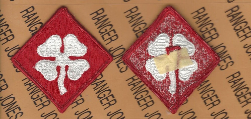 USA 4th Army Command 2.75" dress uniform patch m/e Type C