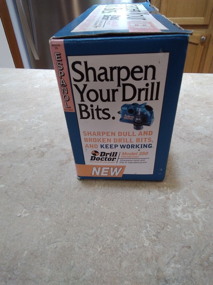 Drill Doctor Bit Sharpener 250 Handy Man Nos