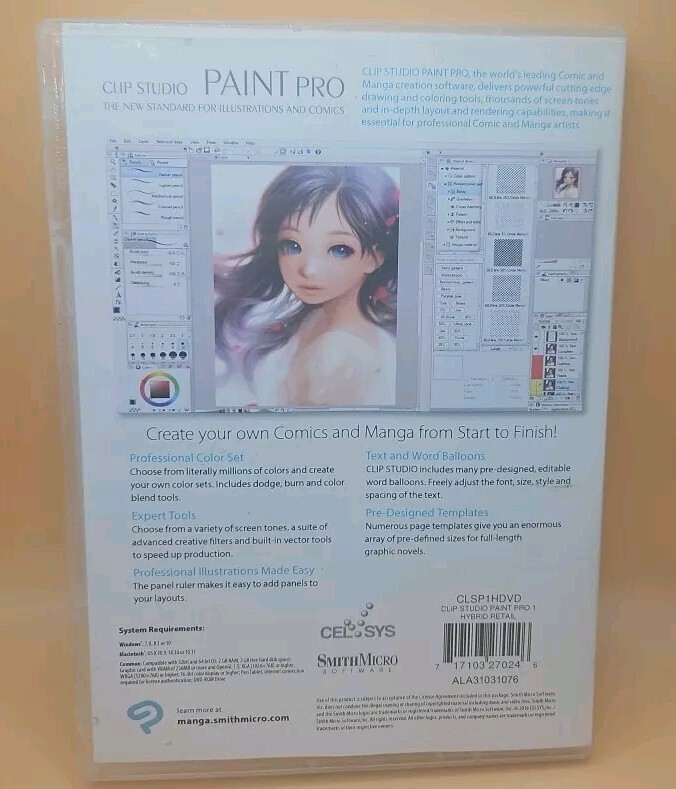 CLIP STUDIO PAINT PRO Full Version Windows & Mac