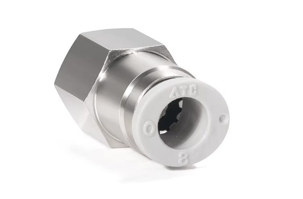 10pcs AirTAC  Quick-connect Coupling  APCF10-01   New