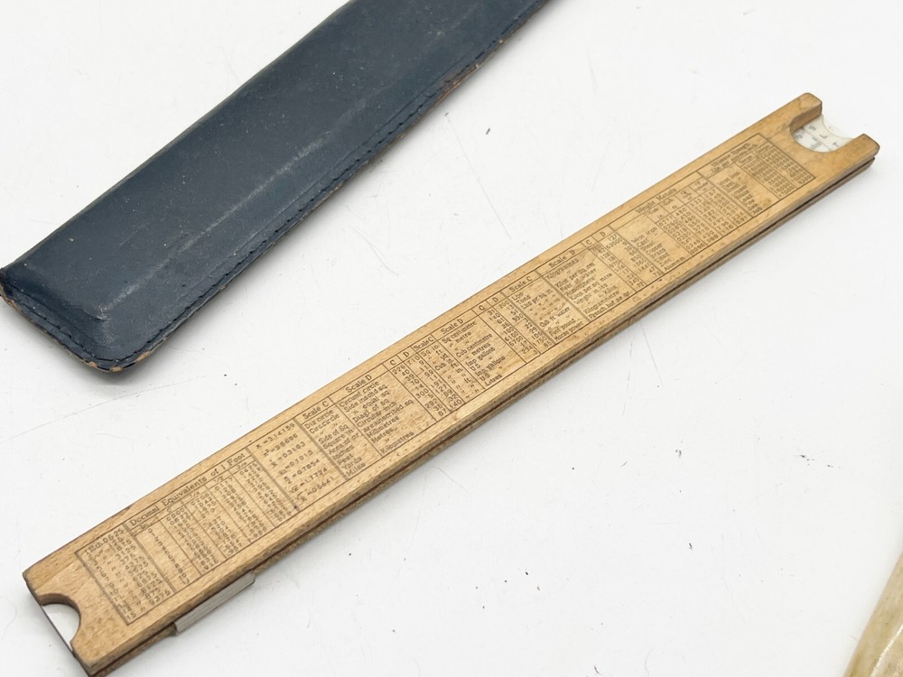 VINTAGE SLIDE RULER ENGINEERSING INSTRUMENTS INC 250 V