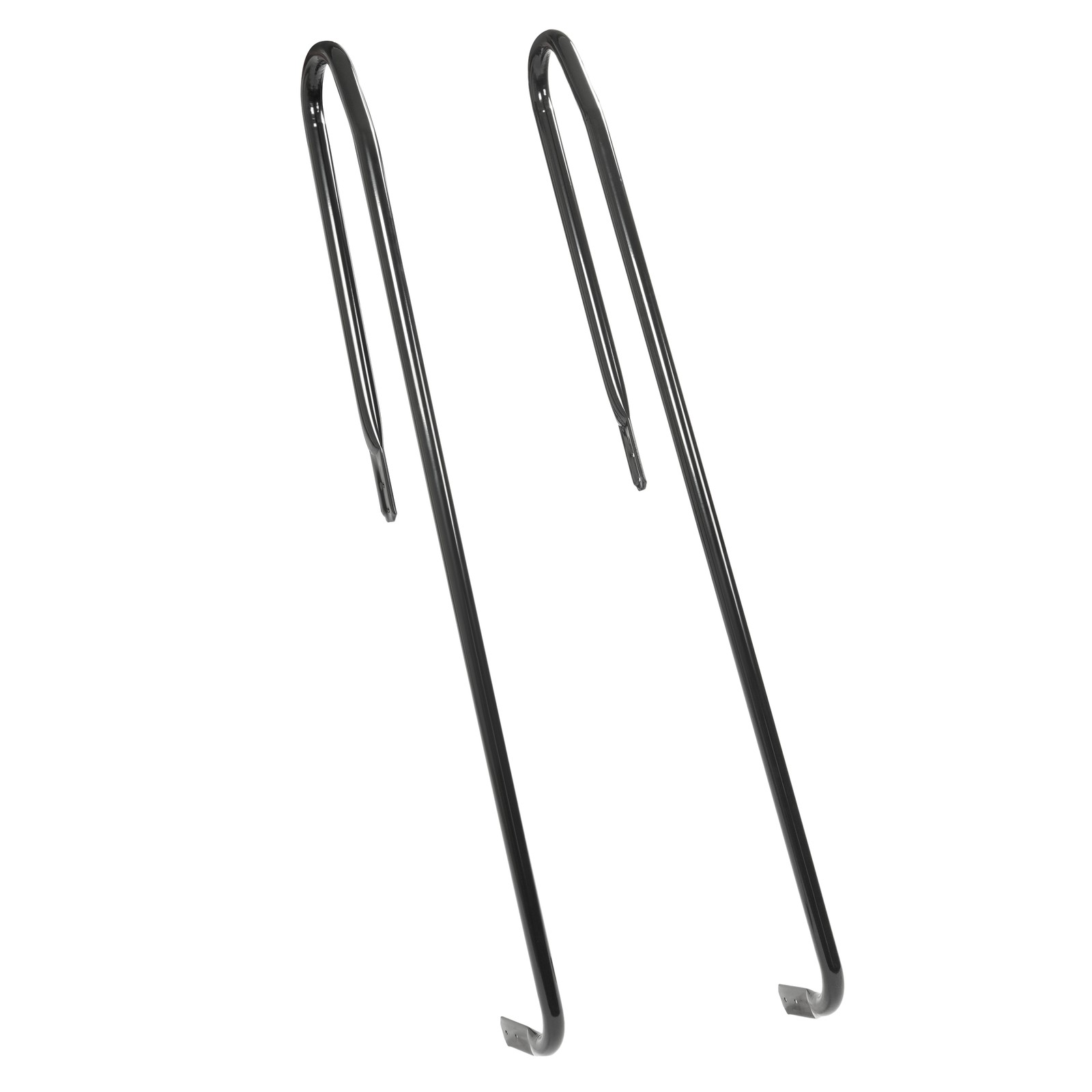 5FT Heavy Duty Step Handrail Black Steel For Indoor/Outdoor Steps & Loft Ladders