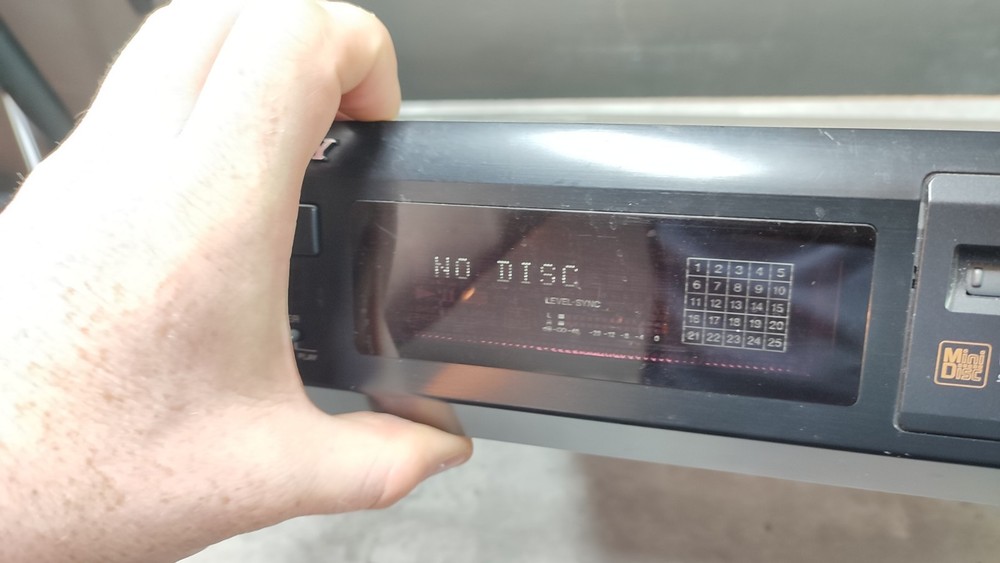 Sony Minidisc Deck MDS-JE510