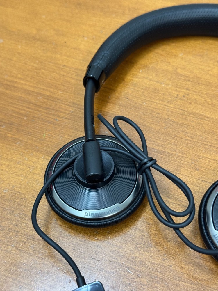 Plantronics Blackwire C520-M Stereo Computer Headset USB Connection Black
