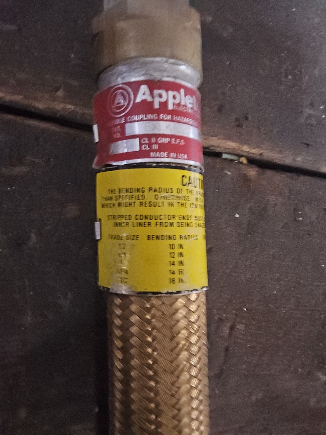 EXGJH-221 APPLETON EXPLOSIONPROOF DUST-IGNITIONPROOF 3/4-INCH