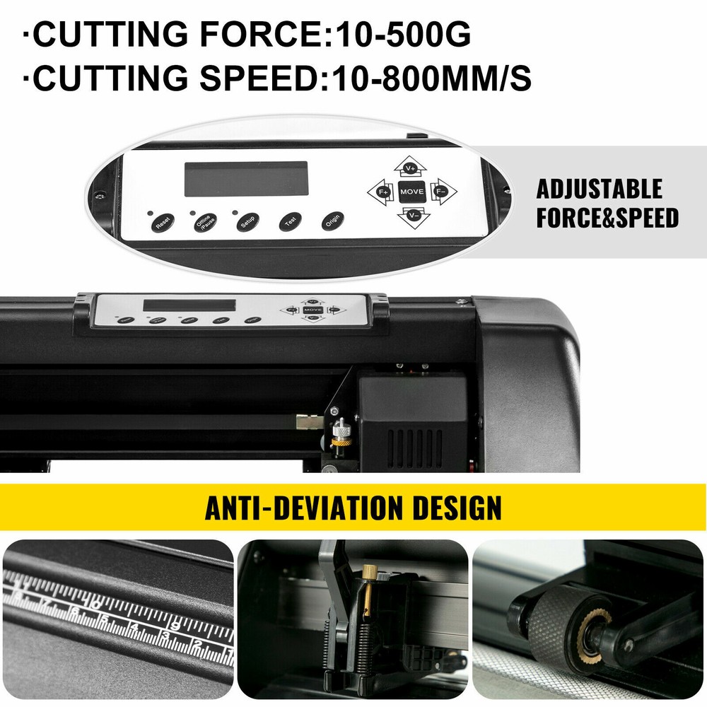 Vinyl Cutter Plotter Cutting 14" Sign Maker Graphics Handicraft Wide Format
