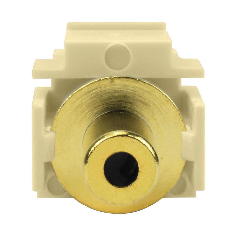 Construct Pro 3.5mm Stereo Keystone Insert-Pass Through (Ivory)