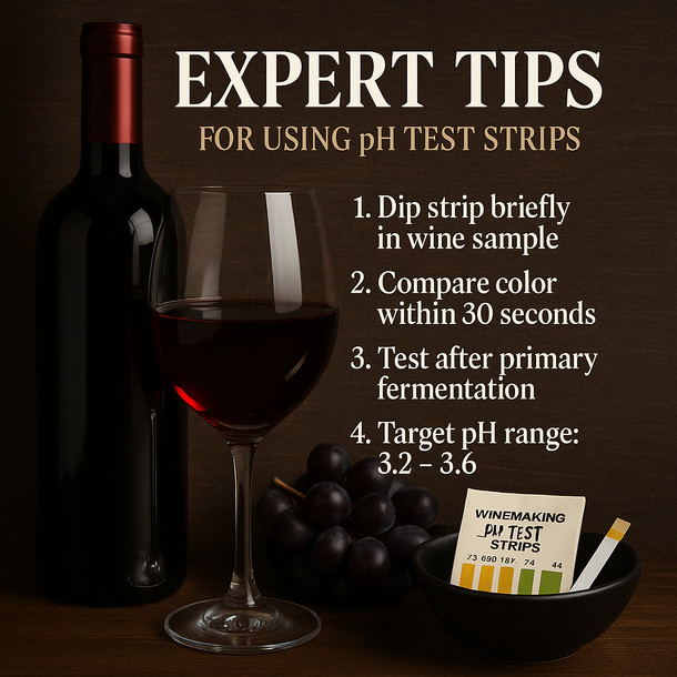 LD Carlson Winemaking Range pH Test Strips