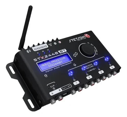 Stetsom STX2448BT / Bluetooth Automotive Crossover Digital Audio Processor