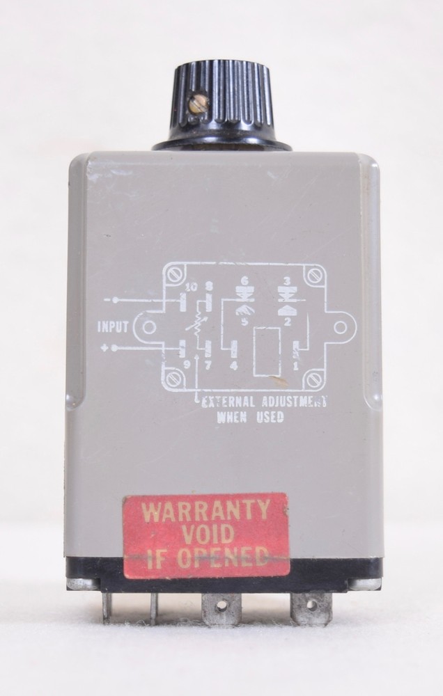 Syracuse Electronics Timer Relay TE 13199 115 VAC