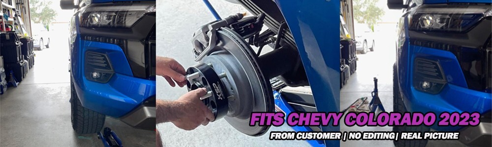 KSP 4Pcs 1.5" 6X5.5 Wheel Spacers for 1999-2024 Chevy Silverado GMC Sierra 1500