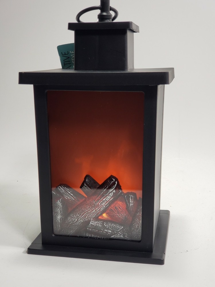 Flame Effect Style Lantern with Hanging Loop