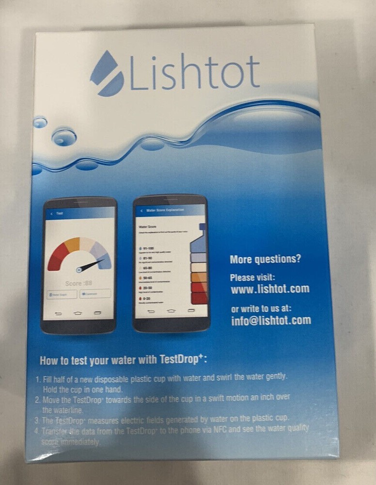 Lishtot TestDrop+ Water Quality Tester
