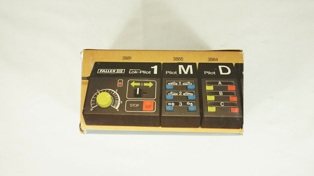 Faller E-Train Push Button Panel Momentary Connection Item 3885 NEW