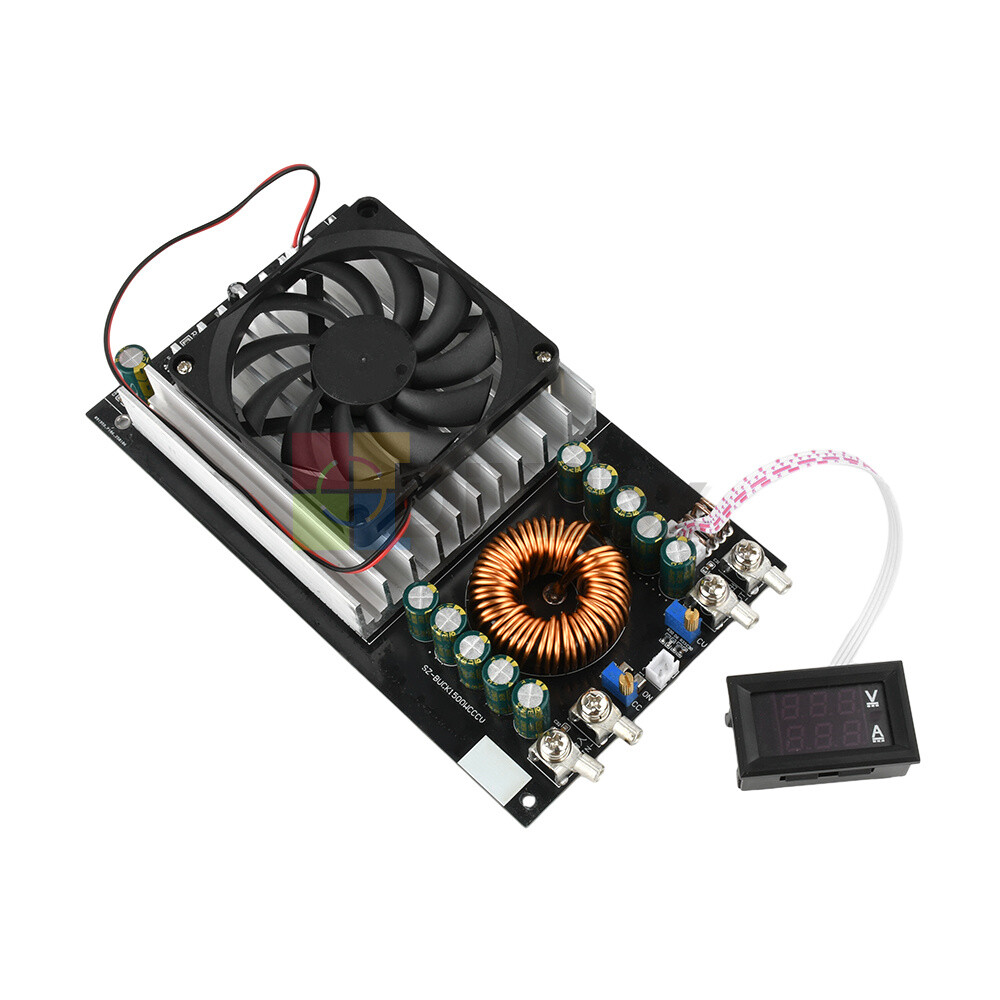 1500W DC-DC Step-down Module Adjustable Power Supply Module 15V-90V to 2.5V-72V