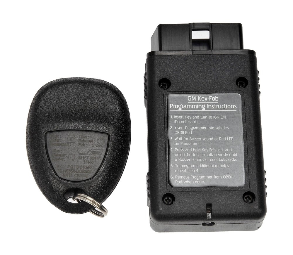 Dorman 99157 Keyless Entry Remote 5 Button Compatible with Select / Che...