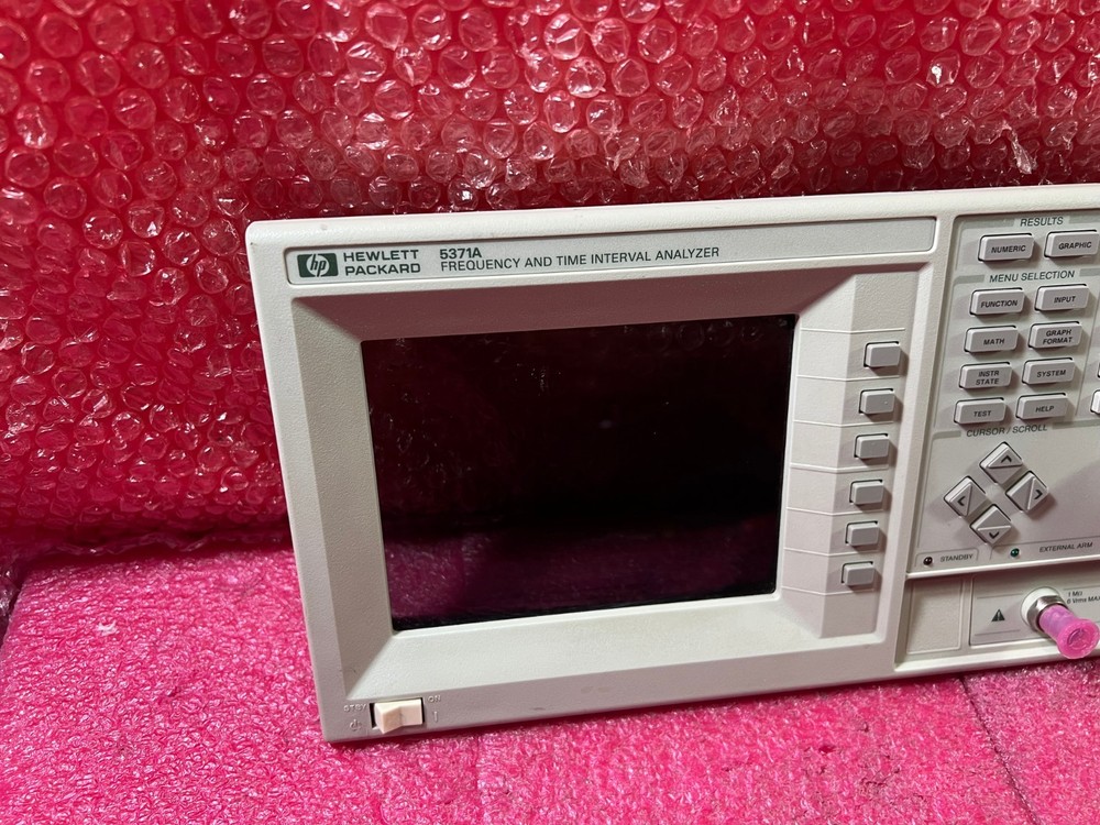 HP 5371A Frequency and Time Interval Analyzer ''Panel only''