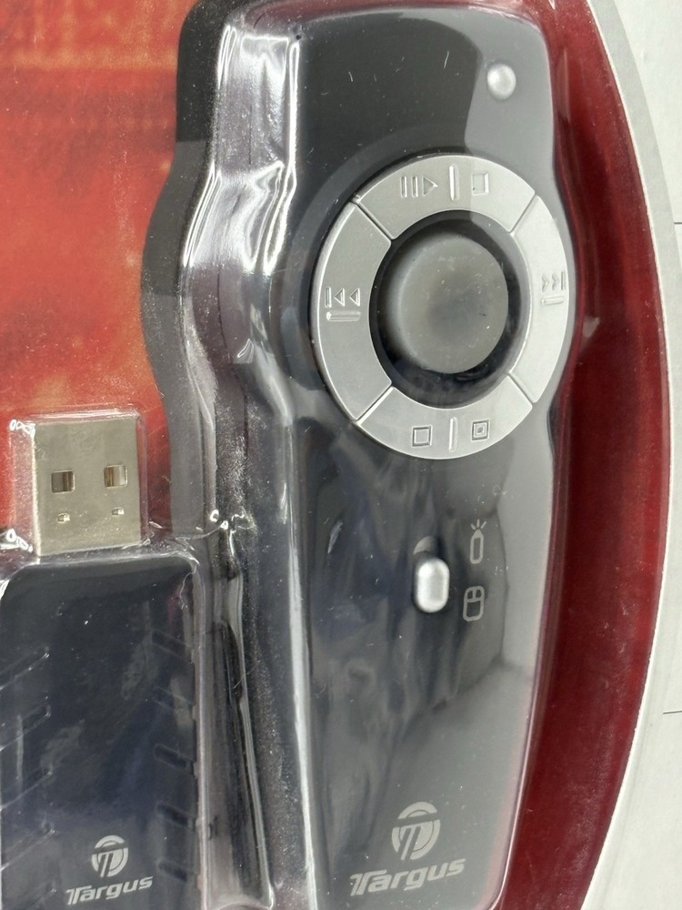 Targus Wireless Presenter With Cursor Control And Laser Pointer - Brand New