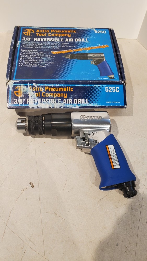 Astro Pneumatic Tool Co. 3/8" Reversible Air Drill