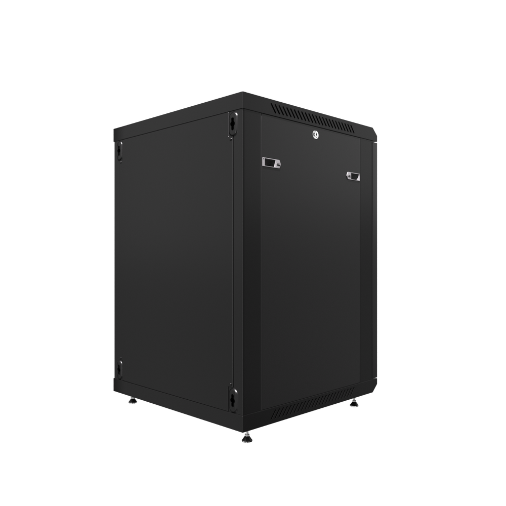 15U Wall Mount Server Rack Locking Network Cabinet Data IT Enclosure VENTED Door