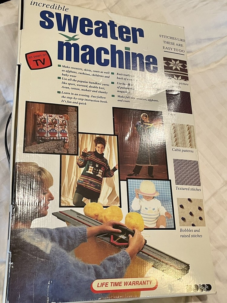 Incredible Sweater Machine Knitting Plus Extension Intarsia Row Counter patterns