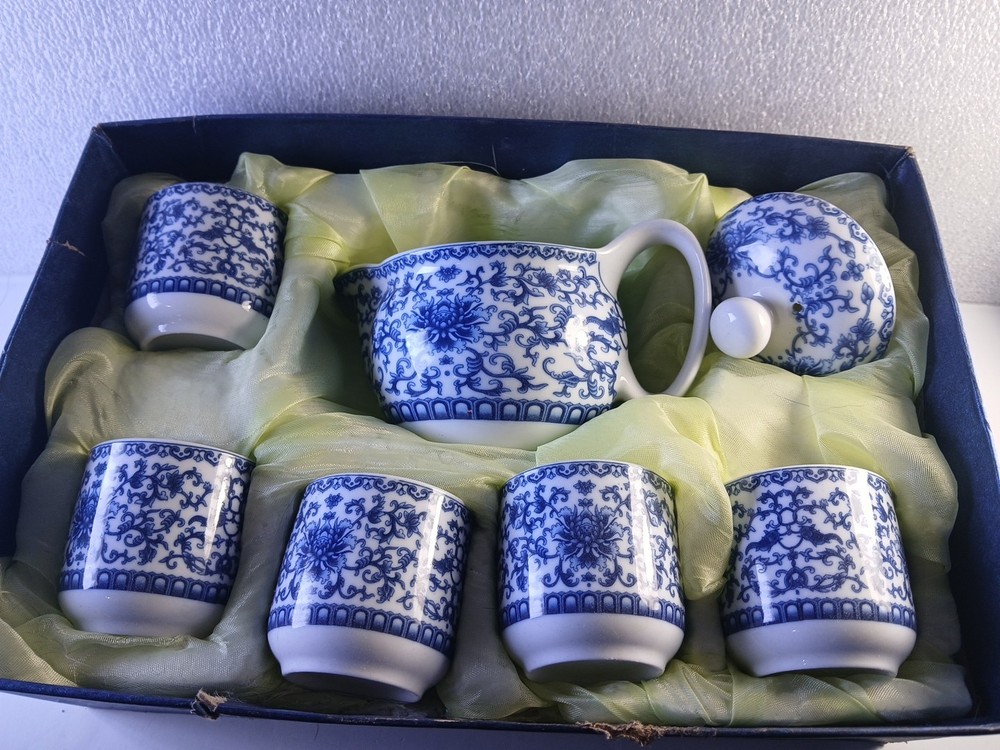 Blue And White Little Tea Set