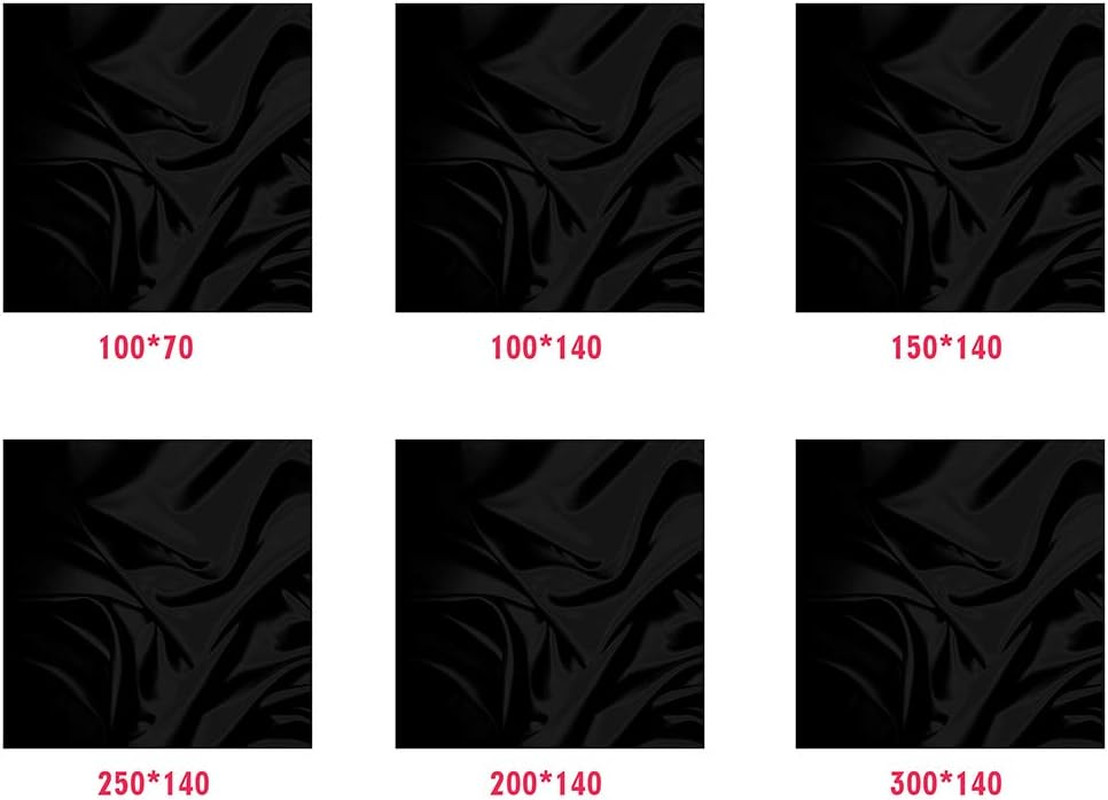 Black Velvet Photography Backdrop,Light Absorbing Non Reflective Solid Professio