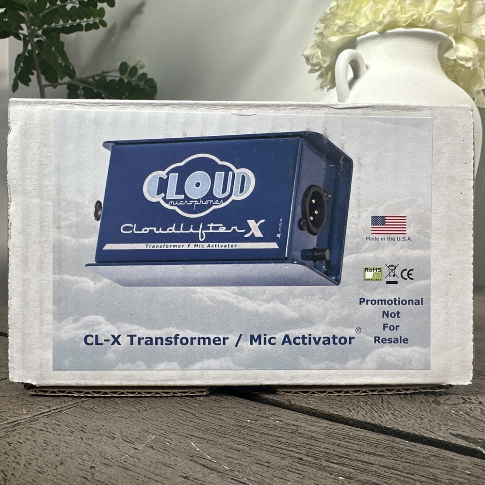 Cloud Microphones Preamplifier Cloudlifter CL-X Transformer Mic Activator Clean