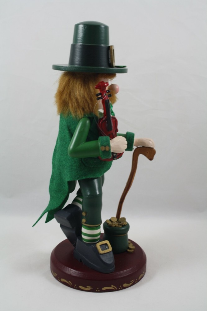 Zim's St. Patrick's Day Irish Leprechaun 11" Nutcracker