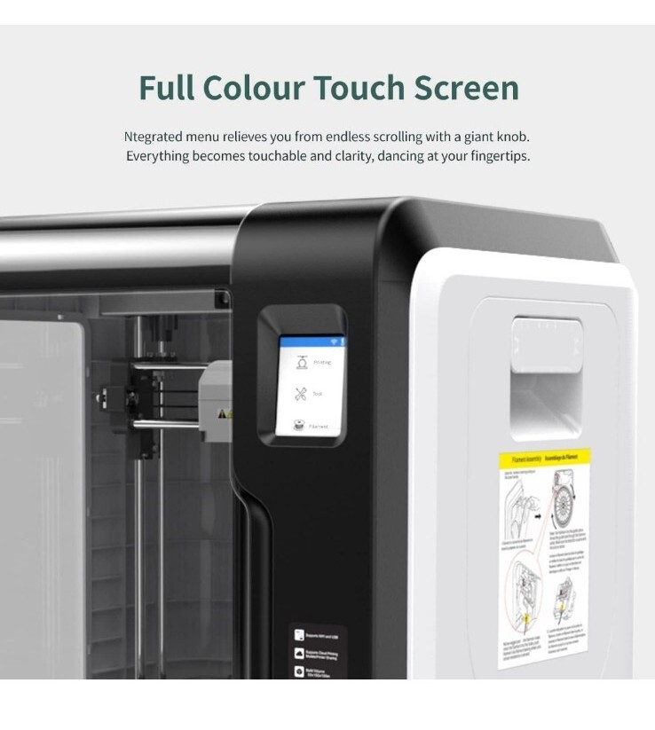 Flashforge Adventurer 3 3D Printer with Removable Nozzle - Black