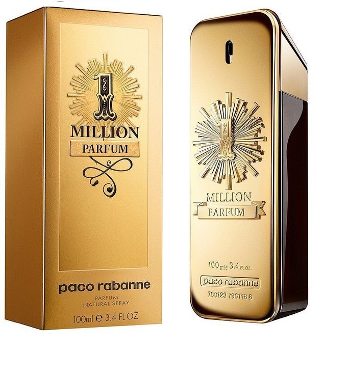 1 Million by Paco Rabanne Parfum Men's 3.4 oz Spray New & Sealed