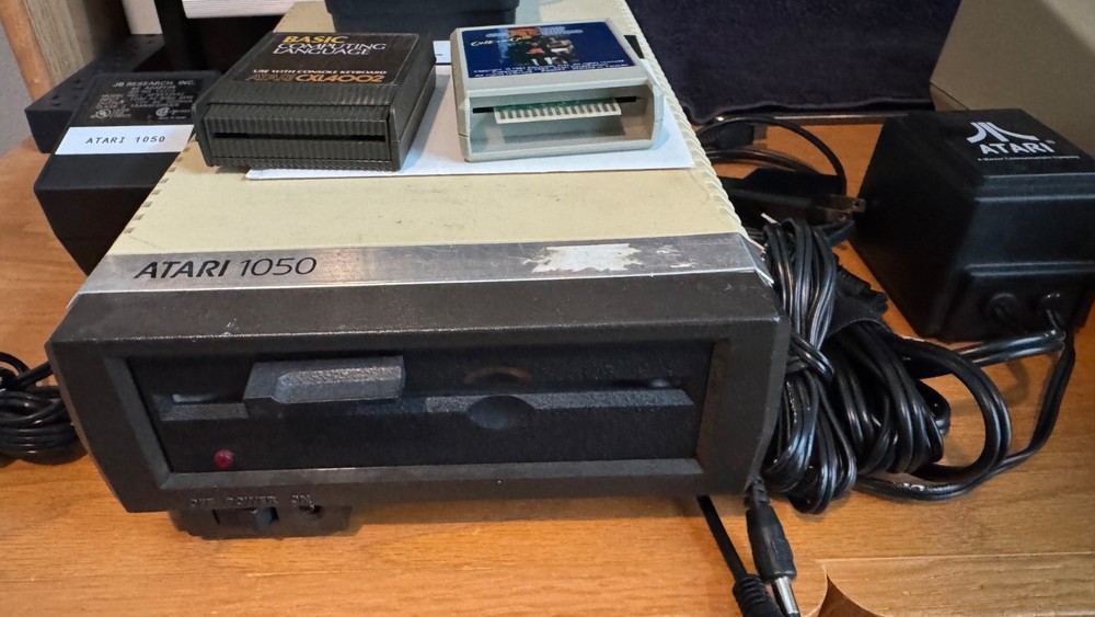 Atari 800 Computer System 48k Working Tested Package w/ 1050Drive S-Drive emul