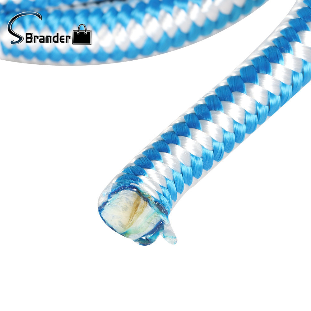 1/2" x150' Braided Polyester Arborist Rigging Rope Strong Pulling Rope 6180lbs