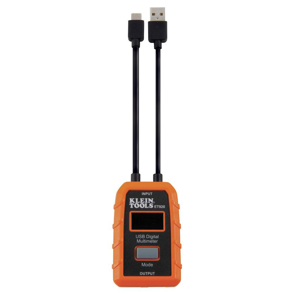 Klein Tools ET920 USB-A and USB-C Digital Meter New