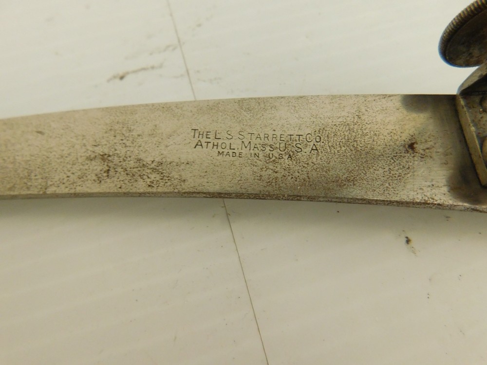 STARRETT LOCK JOINT TRANSFER TYPE OUTSIDE CALIPER & A MILLERS CALIPER (ASP65)
