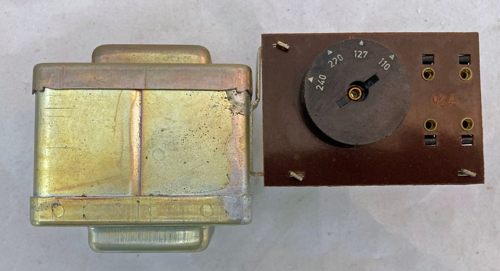 Power supply module NOS voltage selector switch transformer shield housing several available